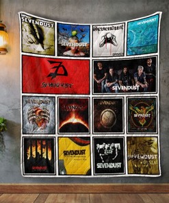 Sevendust Album Covers Quilt Blanket Bedding Set