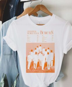 Seventeen World Tour 2022 Be The Sun White T-Shirt