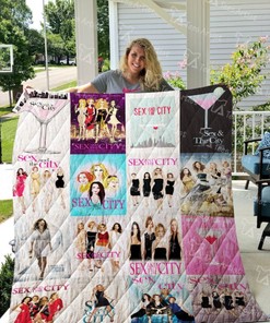 Sex And The City Quilt Blanket Bedding Set for Home Décor