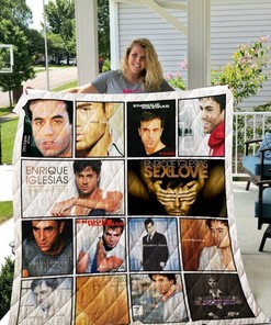 Sex Love Enrique Iglesias Quilt Blanket Bedding Set