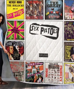 Sex Pistols Albums Quilt Blanket Bedding Set For Fans