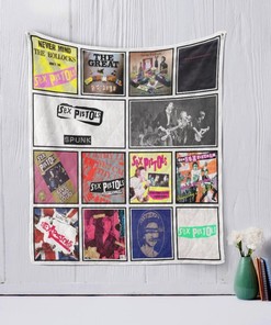 Sex Pistols Quilt Blanket Bedding Set for Home Décor