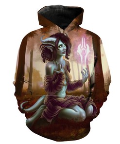 Sexy Draenei World Of Warcraft Apparel Hoodie 3D