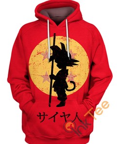 Shadow Son Goku Hoodie 3D