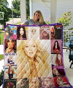 Shakira Albums Quilt Blanket Bedding Set For Fans