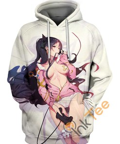 Shameless Girl Ahegao Hoodie 3D