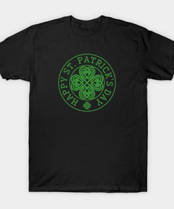 Shamrock Logo Happy St. Patrick's Day Shirt