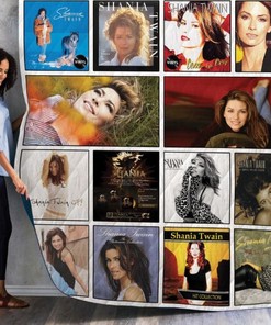 Shania Twain Albums Quilt Blanket Bedding Set for Home Décor