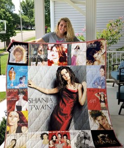 Shania Twain Quilt Blanket Bedding Set For Fans