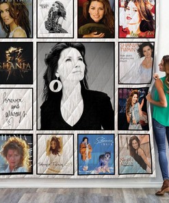 Shania Twain Quilt Blanket Bedding Set New Arrival