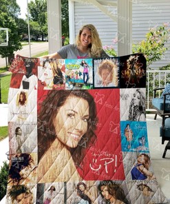 Shania Twain Quilt Blanket Bedding Set for Home Décor