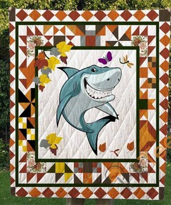 Shark 1 Quilt Blanket Bedding Set