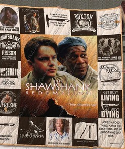 Shawshank Redemption T-Shirt Quilt Blanket
