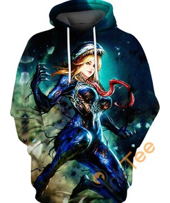 She Venom Hoodie 3D