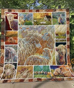 Sheep Quilt Blanket Bedding Set
