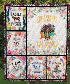 She'll Probably Bite Your Face Co Quilt Blanket Bedding Set