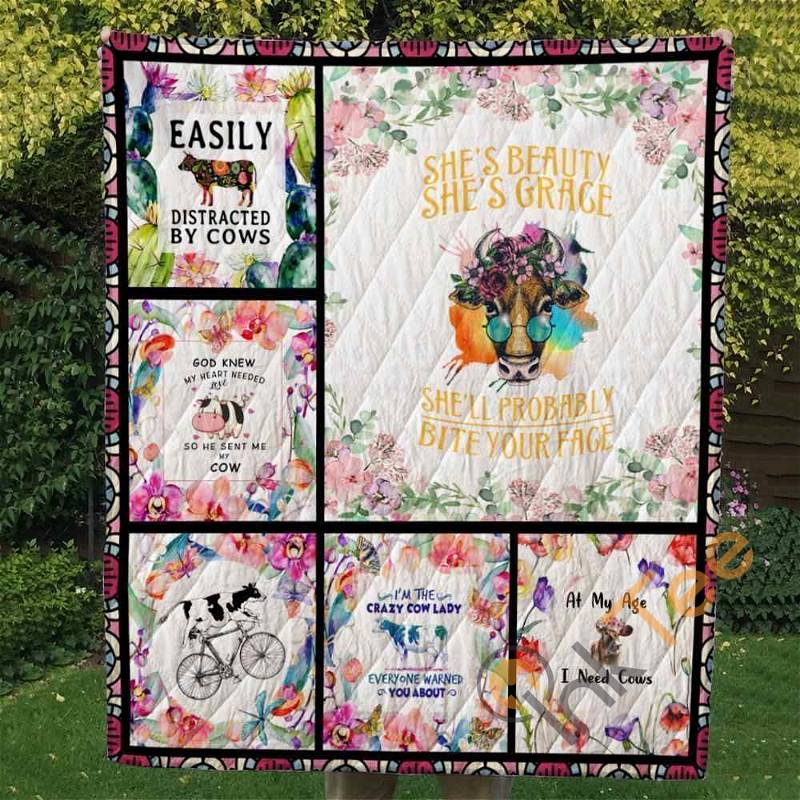 She'll Probably Bite Your Face Co Quilt Blanket Bedding Set