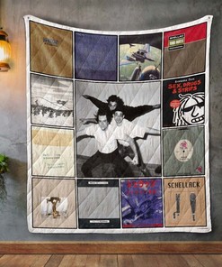 Shellac Album Covers Quilt Blanket Bedding Set