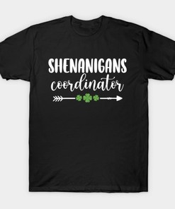 Shenanigans Coordinator Funny St Patrick's Day Womens Shirt