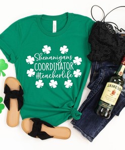 Shenanigans Coordinator Shirt, Matching St Patricks Day Shirts Shirt, Irish Shirt, Drinking Shirts, Women Tee