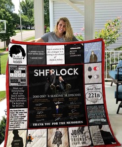 Sherlock 2010 Quilt Blanket Bedding Set for Home Décor