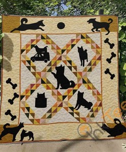 Shiba Quilt Blanket Bedding Set