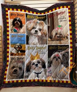 Shih Tzu 05 Quilt Blanket Bedding Set