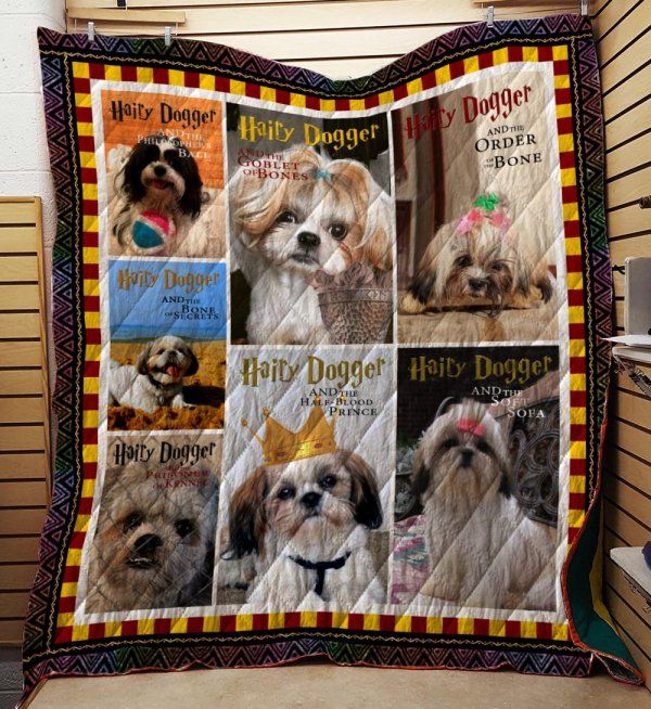 Shih Tzu 05 Quilt Blanket Bedding Set for Home Décor