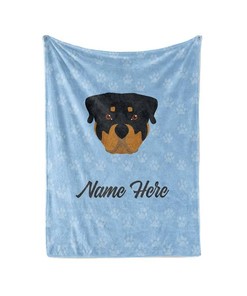 Shih Tzu Personalized Custom Blanket With Your Family Or Dog's Name - Great Gifts For Dog Lovers Sherpa Fleece Blanket Gifts for Family, for Couple