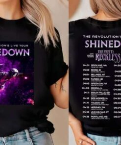 Shinedown The Revolutions Live Tour 2022 T-Shirt