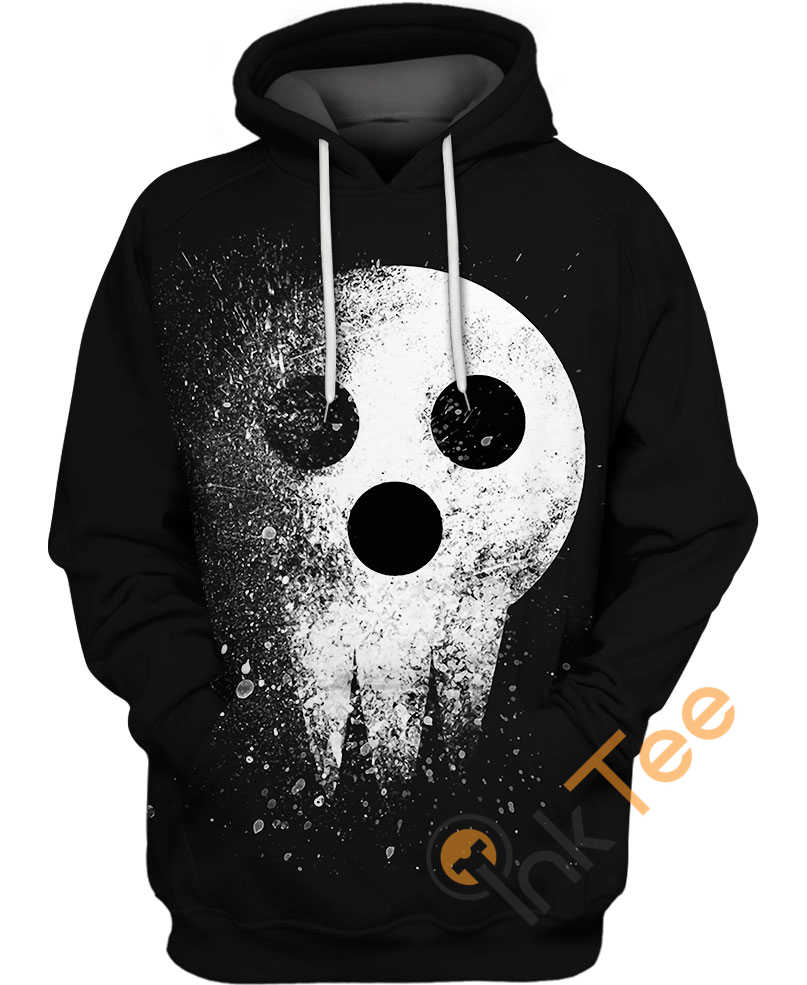 Shinigami Mask Anime Hoodie 3D