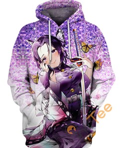 Shinobu Kochou Hoodie 3D