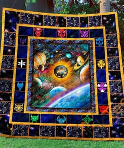 Shiv Brahmaand Quilt Blanket Bedding Set