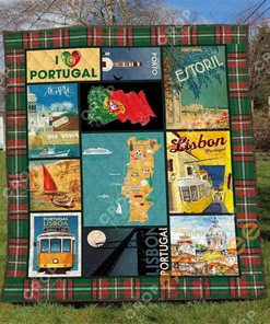 Show Your Support for Portugal with Personalized Quilt Blanket Bedding Set