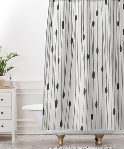 Shower Curtain, Bathroom Decor, Fabric Shower Curtain, Minimalist Decor, Modern Shower Curtain, Beige Shower Curtain, Bath Curtain