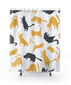 Shower Curtain Cat Lover