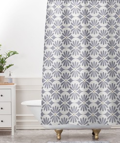Shower Curtain, Geometric Shower Curtain, Fabric Shower Curtain, Bath Curtain, Moroccan Shower Curtain, Bathroom Decor, Modern Farmhouse
