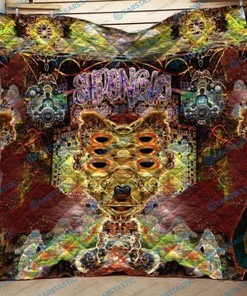Shpongle Quilt Blanket Bedding Set T3107 for Home Décor