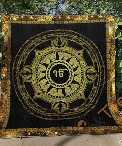 Sikhism Quilt Blanket Bedding Set