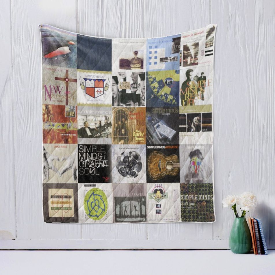 Simple Minds Quilt Blanket Bedding Set for Home Décor
