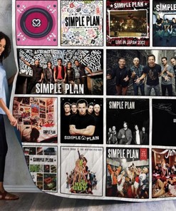 Simple Plan Albums Quilt Blanket Bedding Set for Home Décor
