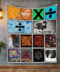 Singer Ed Sheeran Quilt Blanket Bedding Set for Home Décor