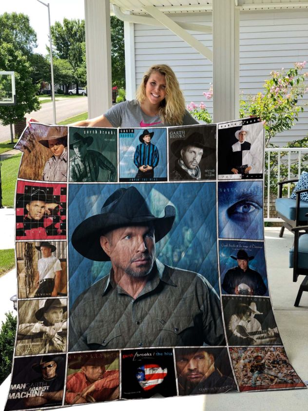 Singer Garth Brooks Quilt Blanket Bedding Set for Home Décor
