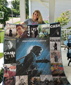 Singnatures Johnny Cash For Fans Ver Collection Quilt Blanket Bedding Set