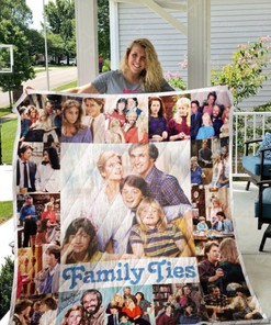 Sitcom Family Ties Collection Quilt Blanket Bedding Set