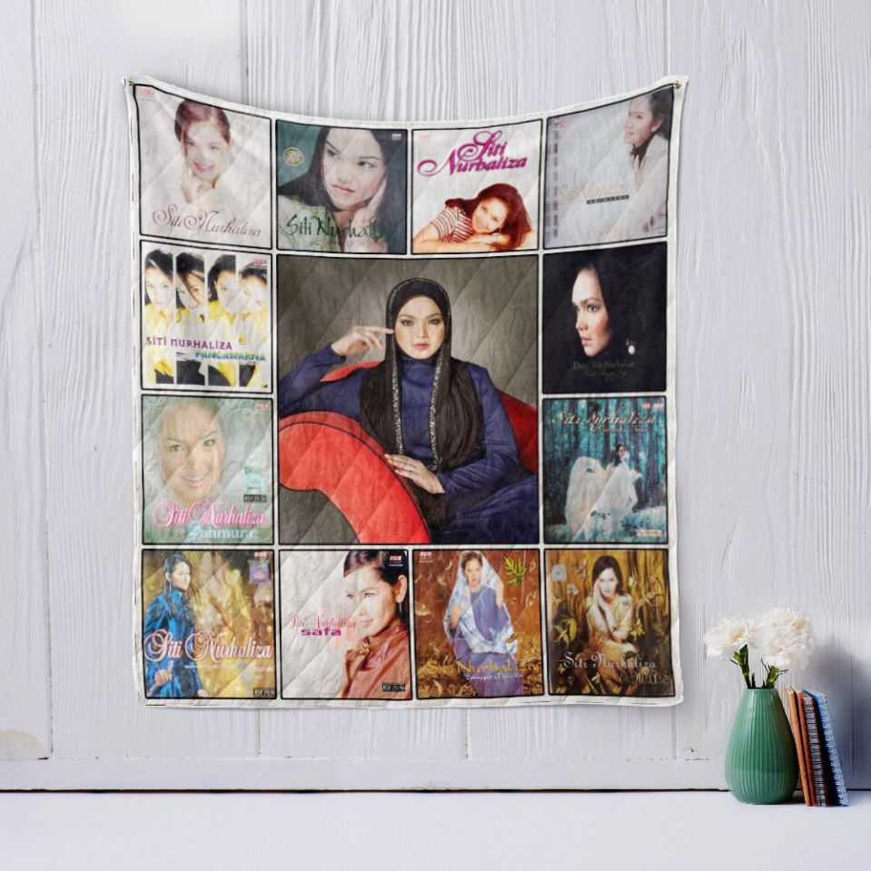 Siti Nurhaliza Quilt Blanket Bedding Set for Home Décor