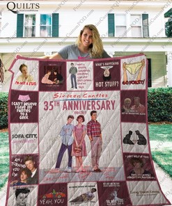 Sixteen Candles 35th Anniversary Quilt Blanket Bedding Set For Fans