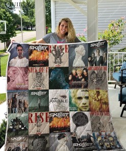Skillet Band Albums Quilt Blanket Bedding Set For Fans