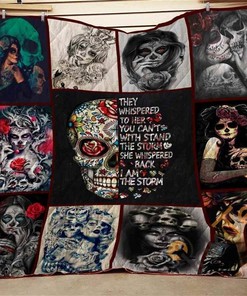 Skull Queen Storm Quilt