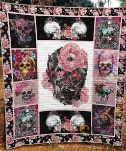 Skull Ver8 Quilt Blanket Bedding Set